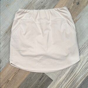 Cynthia Rowley Cream Women's Skirt with shorts built in